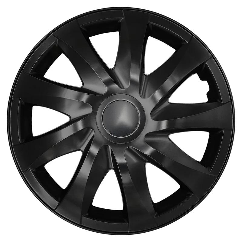 Universelle Radkappen 15'' NRM DRACO schwarz matt, 4 Stück