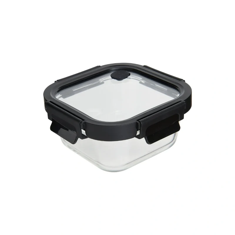 Vierkant vershoudbakje glas 750 ml Five®