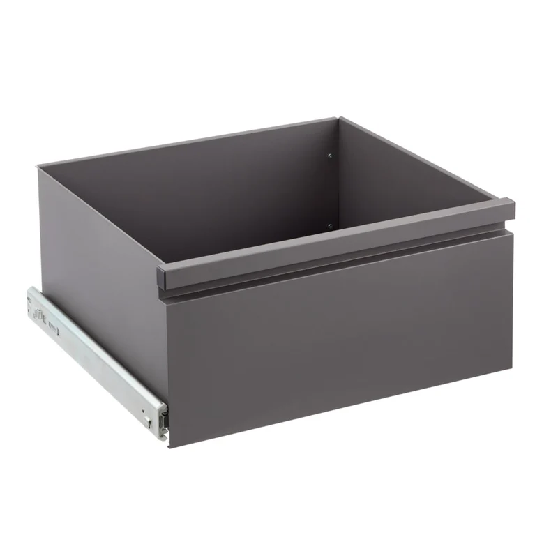 Lage kastlade diep matgrijs - Garage+ by Elfa