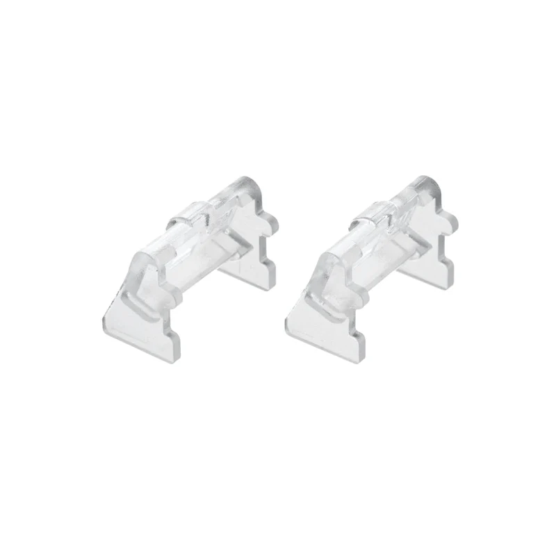 Clips voor schuine planklijst set van 2 transparant - Décor+ by Elfa