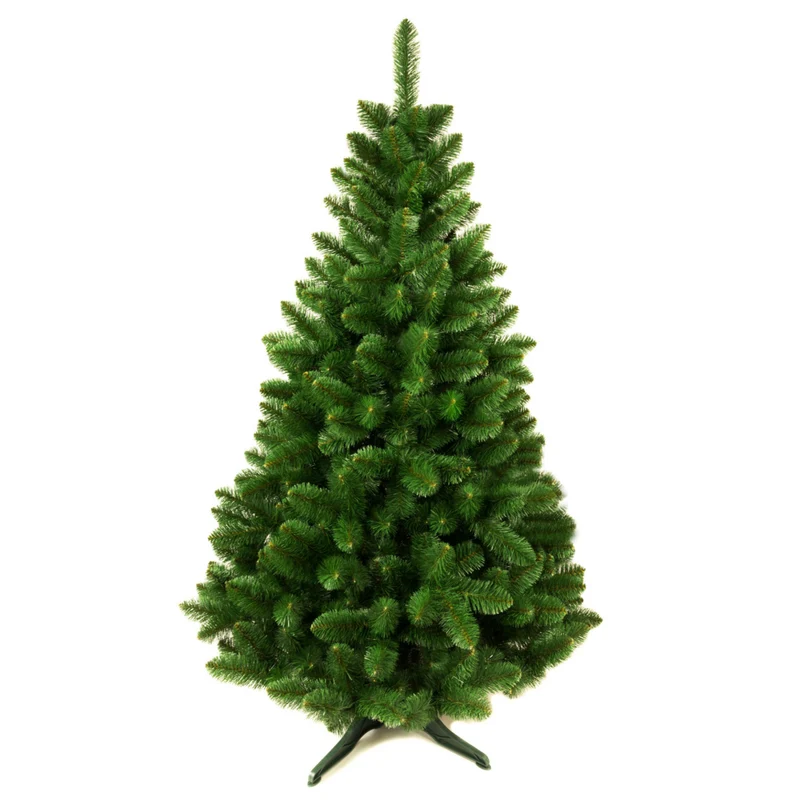 Damich Künstlicher Tannenbaum Kiefer Weihnachtsdeko Christbaum Inkl. Ständer Hergestellt aus PVC-Folie 200cm