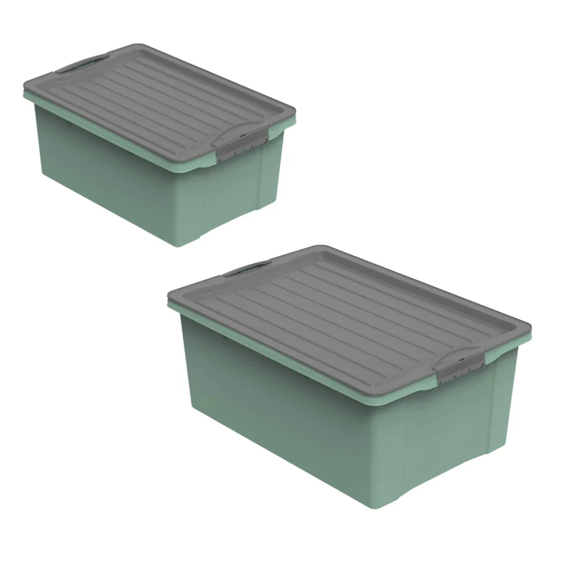 2er Set Stapelboxen COMPACT