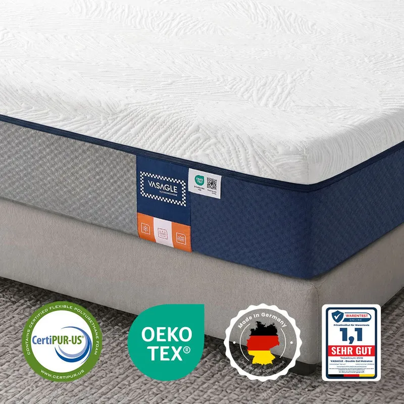 Gel-Memory-Schaumstoff Matratze mit ergonomischer Unterstützung