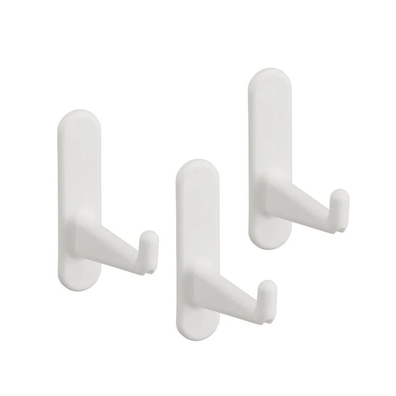 Lange bordhaak set van 3 wit - Classic by Elfa
