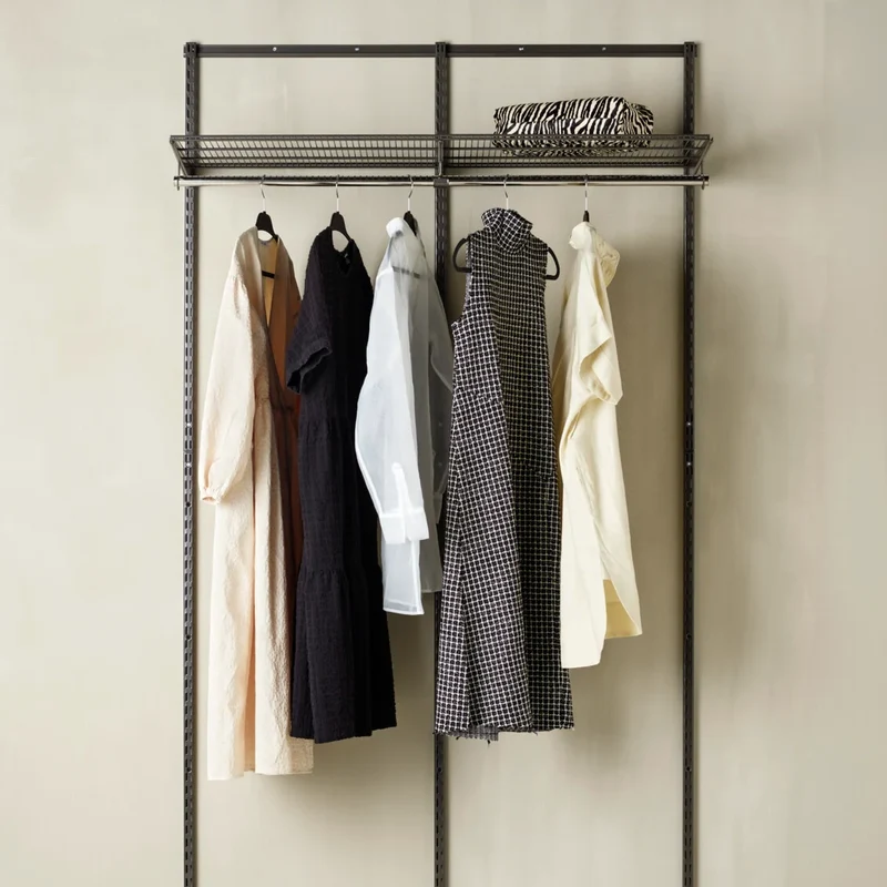 Elfa starterset 2 secties grafiet - Classic by Elfa