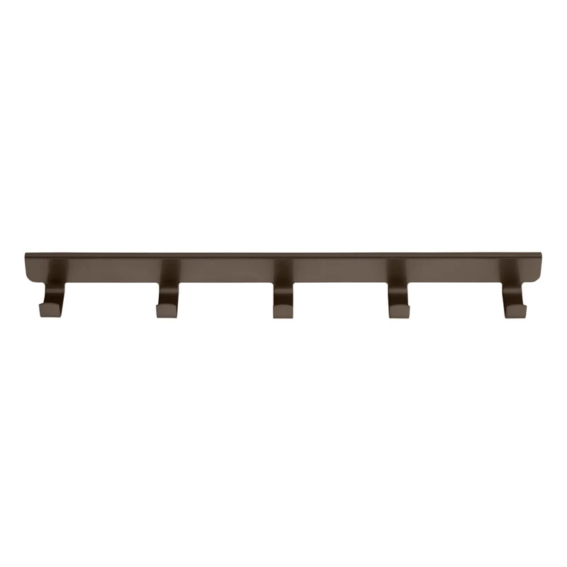 40 cm Plankdrager met 5 haken grafiet - Classic by Elfa