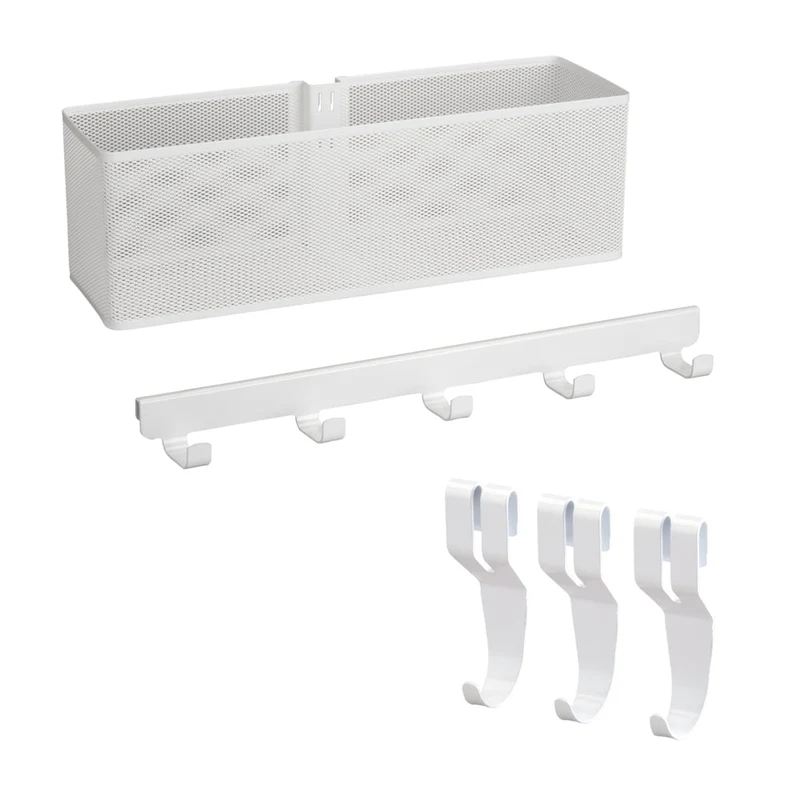 Kledingaccessoires set wit - Classic by Elfa