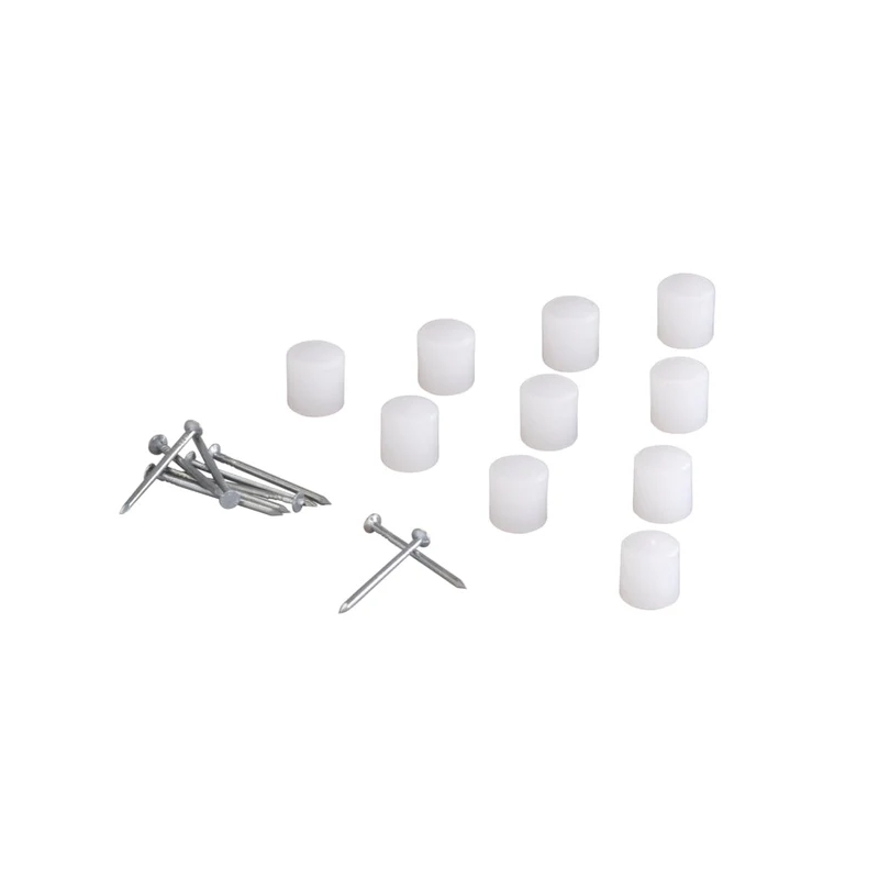 Plankpennen set van 10 wit - Classic by Elfa