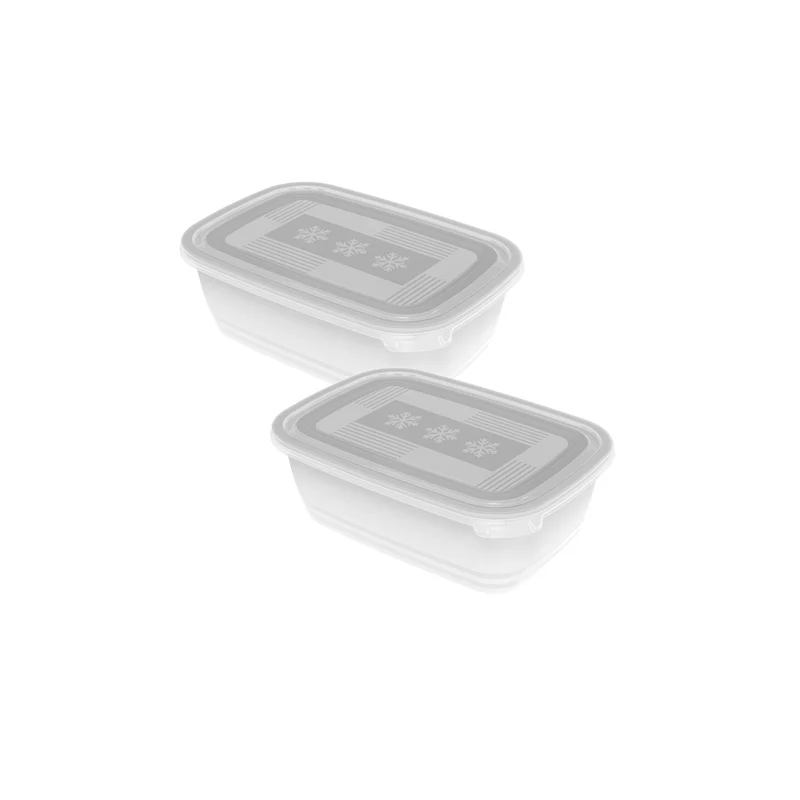 2er Set Gefrierdosen 1,9 l FREEZE