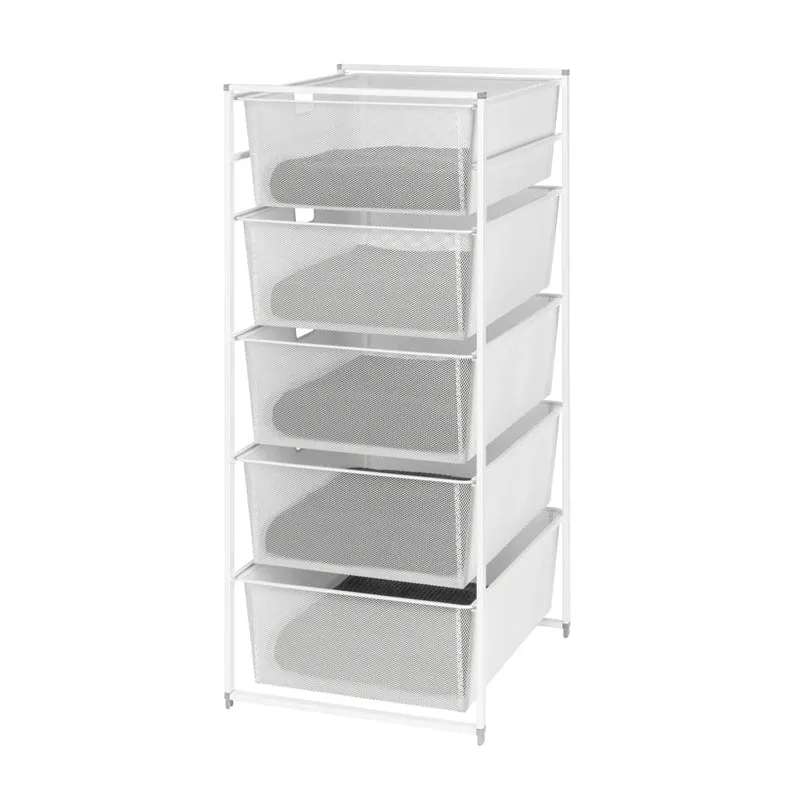 Ladesysteemset gaas 104/45 wit - Classic by Elfa