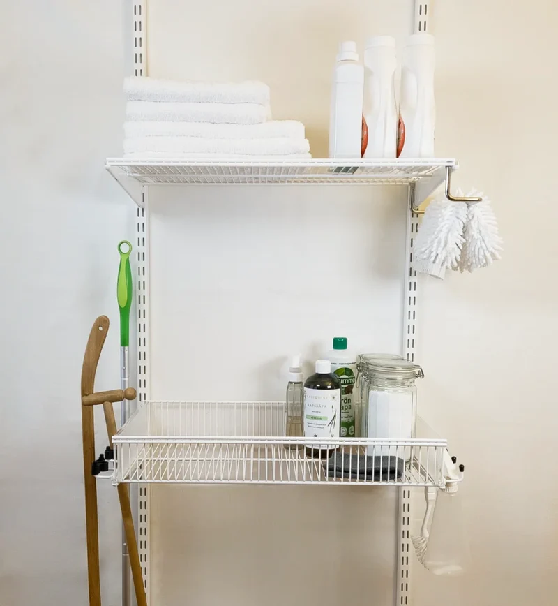Schoonmaakset 60 x 30 cm wit - Classic by Elfa