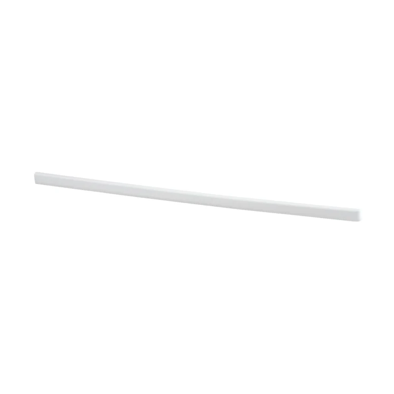 Afdekkap plankdrager links 500 mm wit - Classic by Elfa