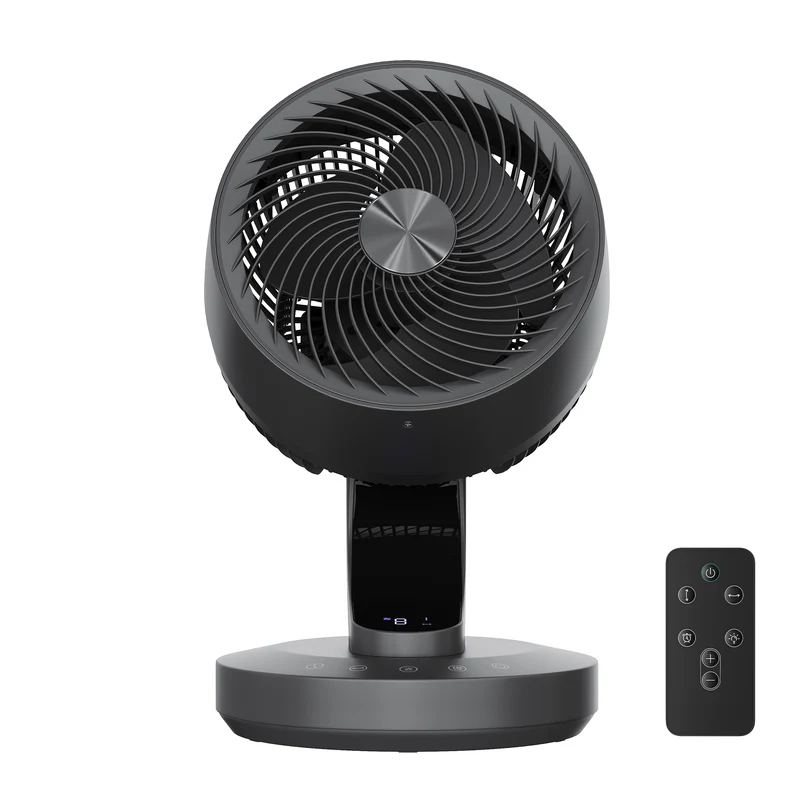 Leiser Ventilator mit LED-Display und 8 Geschwindigkeitsstufen