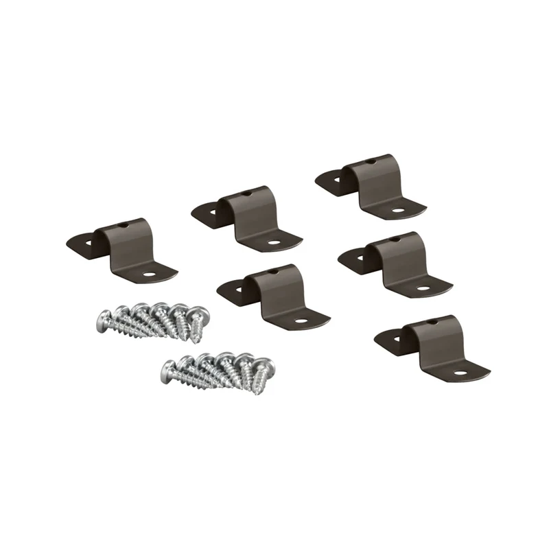 Plankverbinders set van 6 grafiet - Classic by Elfa