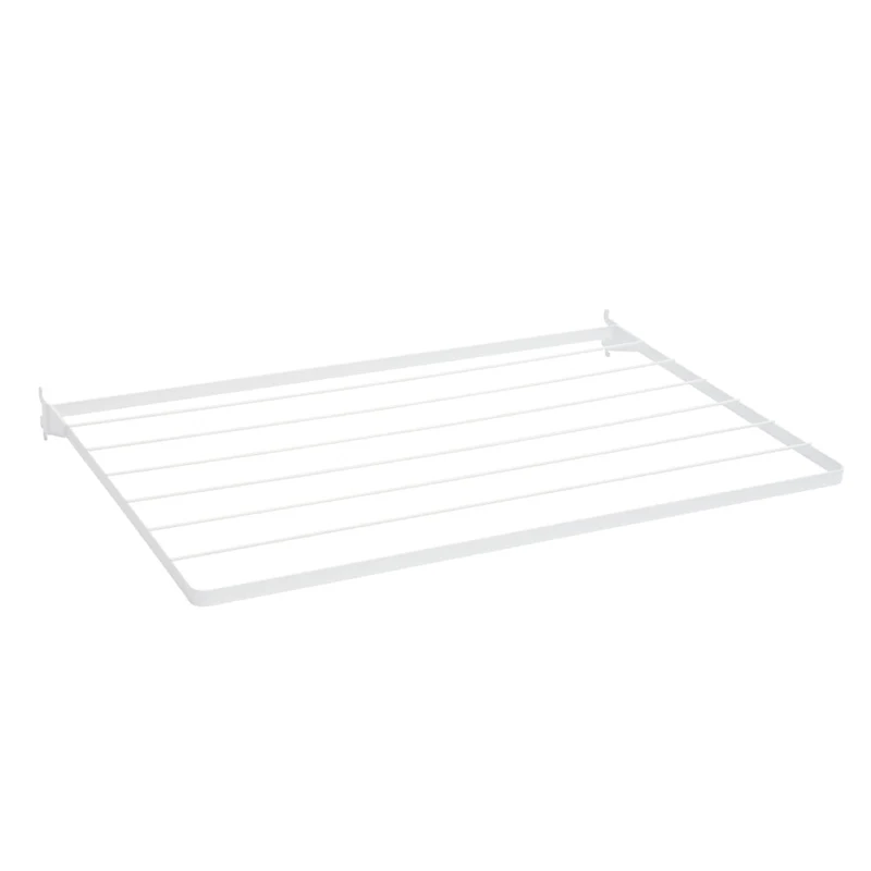 Opklapbaar droogrek 90 cm wit - Classic by Elfa
