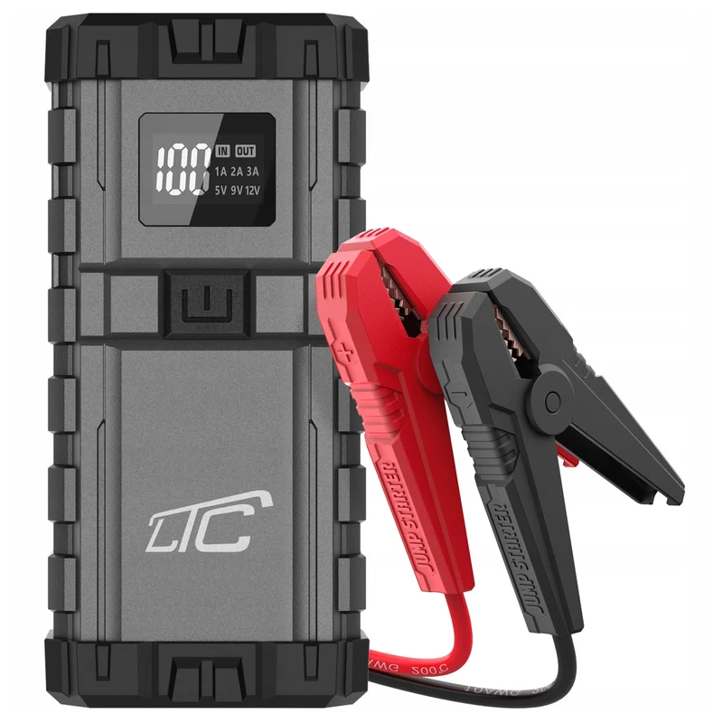 STARTGERÄT LTC 24000MAH/2500A POWER BANK QC TYP-C PD 65W/USB OUT 3A DC 12V