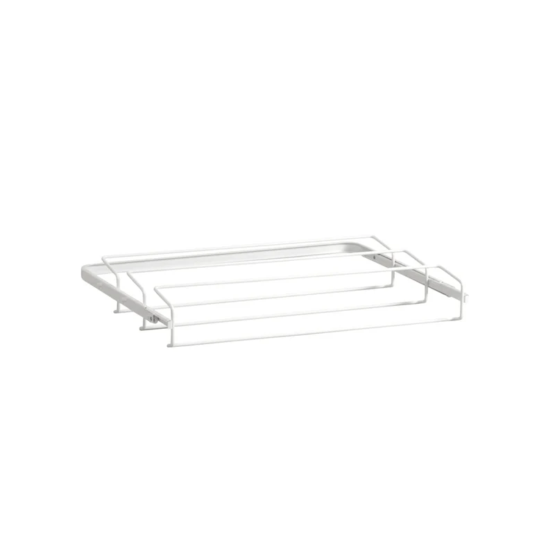 Uittrekbaar schoenenrek 605 mm wit - Classic by Elfa