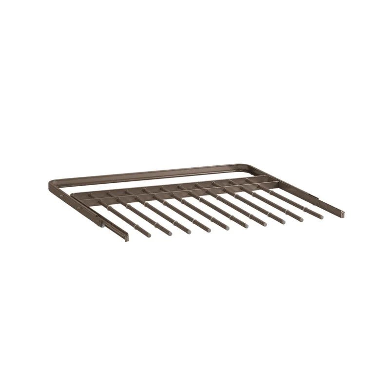 Uittrekbaar broekenrek 605 x 430 mm grafiet - Classic by Elfa
