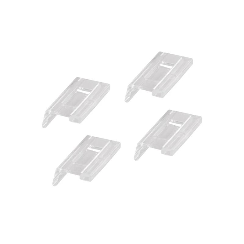 In/uit-stop voor gaasmand set van 4 transparant - Classic by Elfa