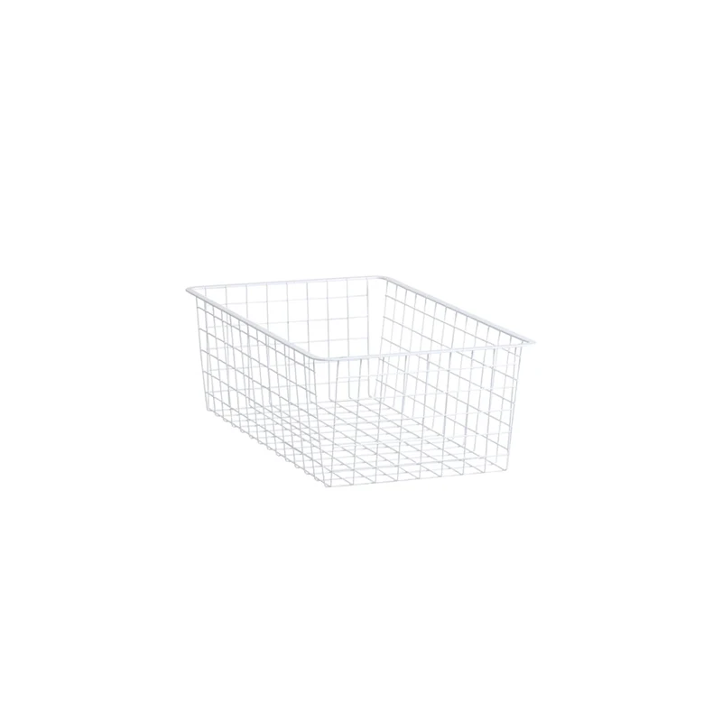 Draadmandlade 327 x 527 x 185 mm wit - Classic by Elfa