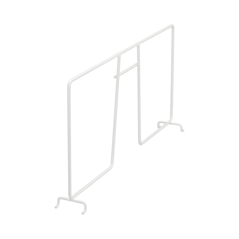 Verdeler voor draadplank 411 mm wit - Classic by Elfa