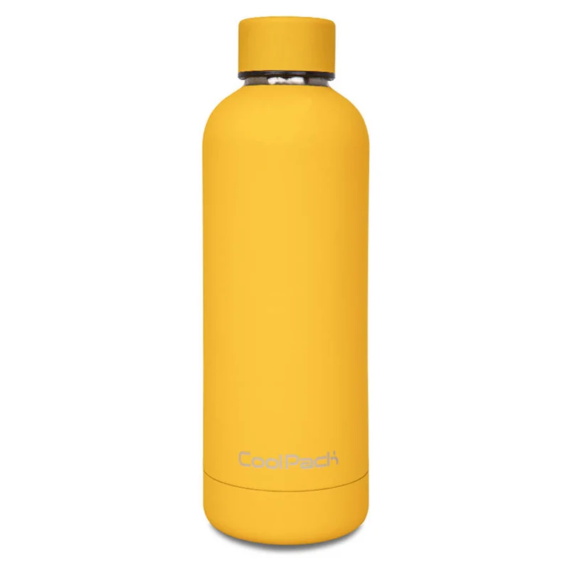 Coolpack Thermoflasche, 500ml, Edelstahl, gelb, Bonet Z23005