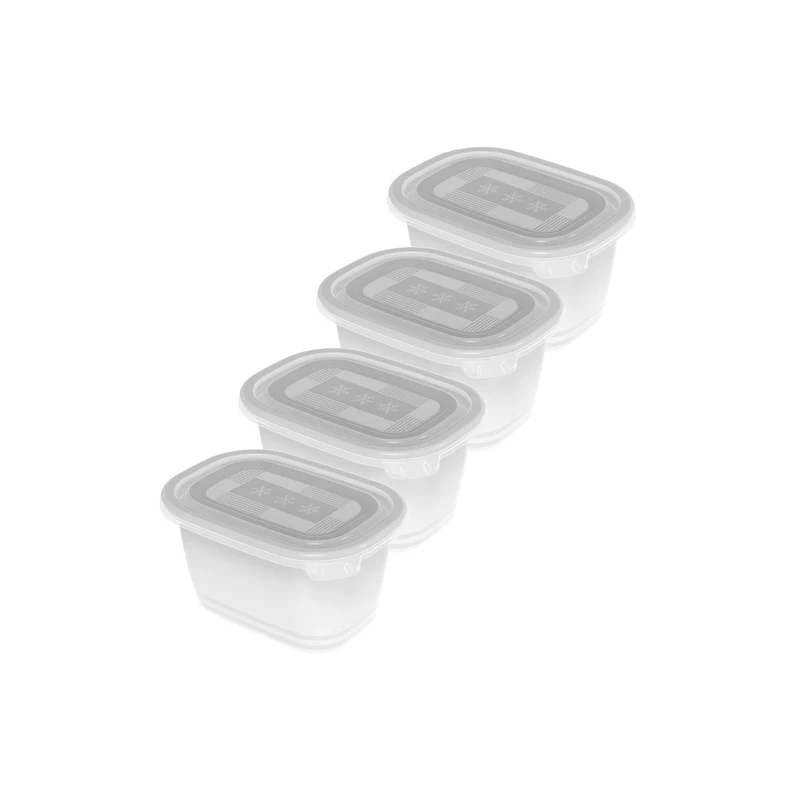 4er Set Gefrierdosen 0,75 l FREEZE
