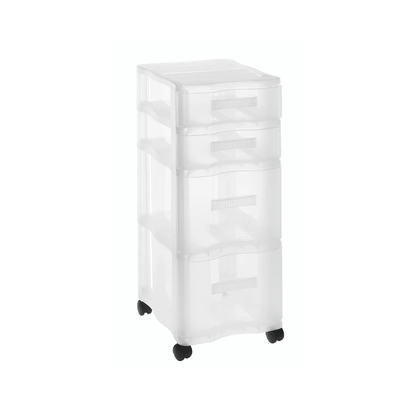 Schubladenbox Tower mit Rollen, DIN A4 QUADRIX