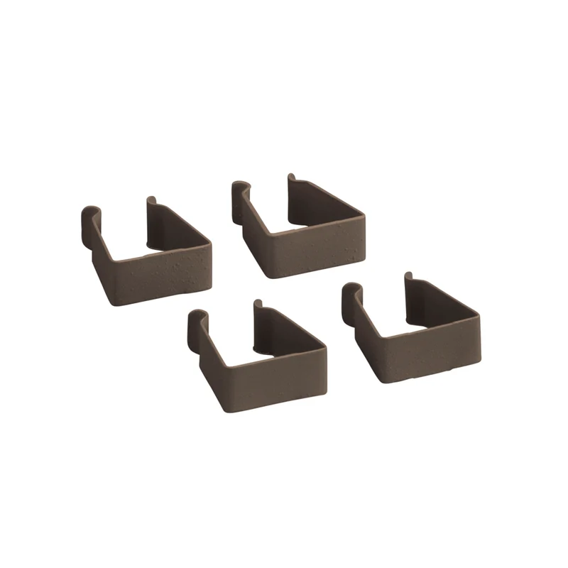 Frameclips set van 4 grafiet - Classic by Elfa