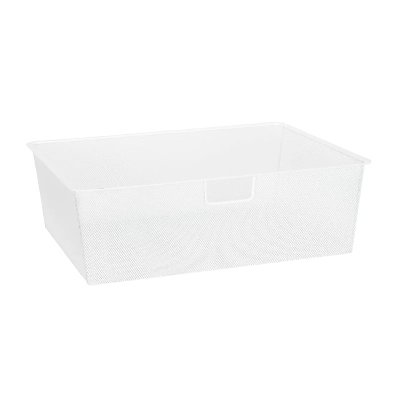 Middelhoge lade voor uittrekframe 60 x 40 x 18 cm wit - Classic by Elfa