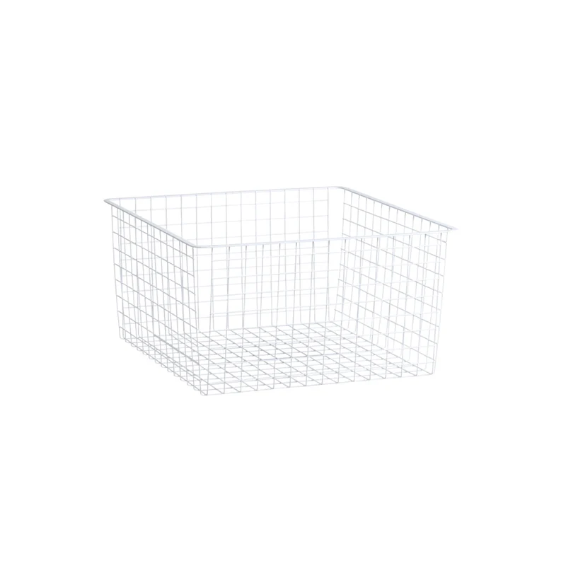 Draadmandlade 527 x 527 x 285 mm wit - Classic by Elfa