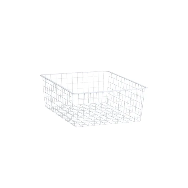 Draadmandlade 427 x 527 x 185 mm wit - Classic by Elfa