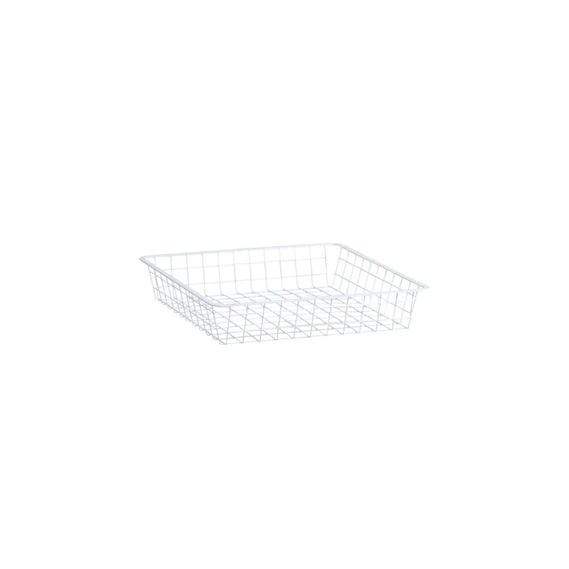 Draadmandlade 427 x 527 x 85 mm wit - Classic by Elfa