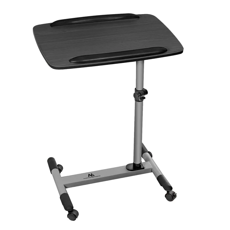 Maclean MC-671 Laptopständer Projektorständer Laptoptisch Notebookständer auf Rollen höhenverstellbar Halterung