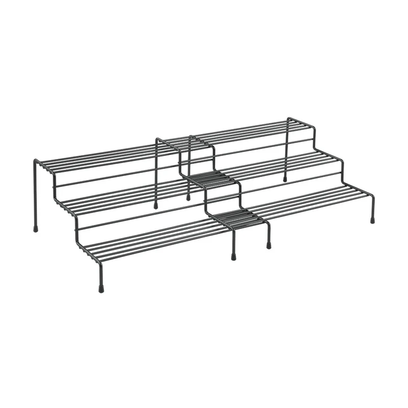 Dosen und Gewürztreppe ausziehbar schwarz Metaltex - Smart Kitchen