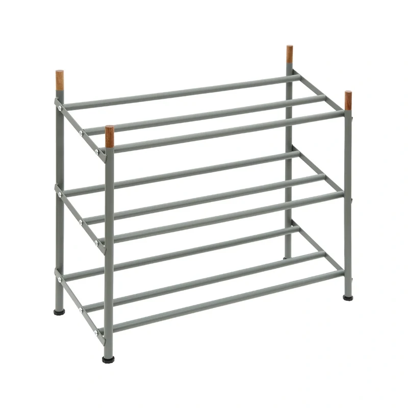 Uitschuifbaar metalen schoenenrek tot 12 paar Five® Cassie
