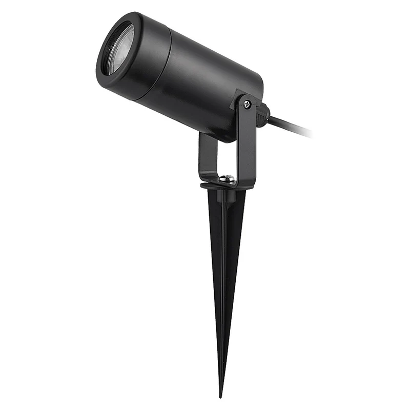 Rabalux Krobia Bodenleuchte, IP65, Farbe: Schwarz, GU10-Gewinde, max. 4 W, 7814