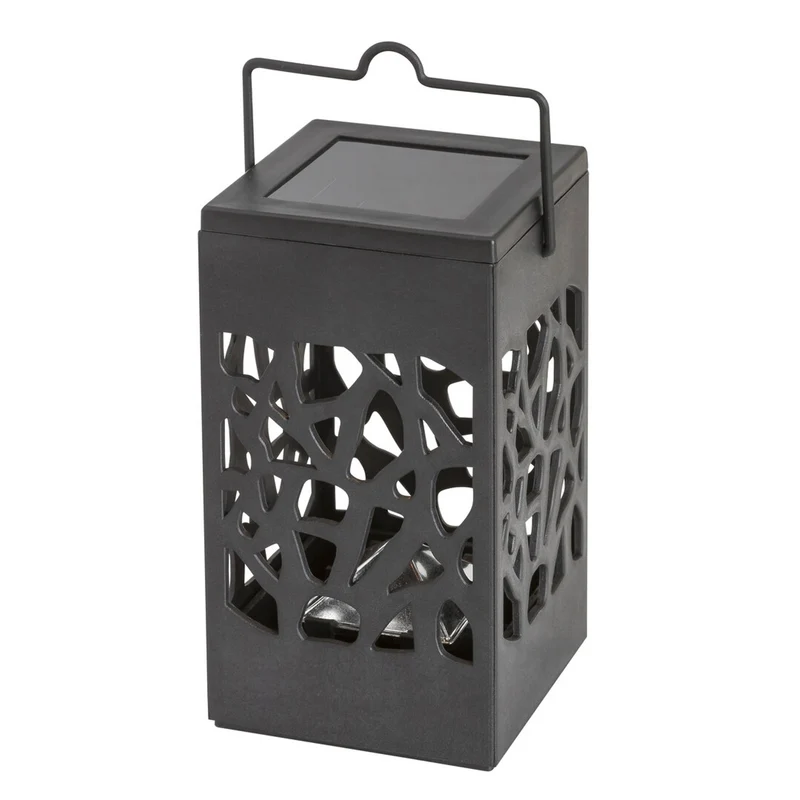 Solarleuchte Mora, 1 lm, Schutzart IP23, Farbe: Schwarz, LED 0,07 W, 8948