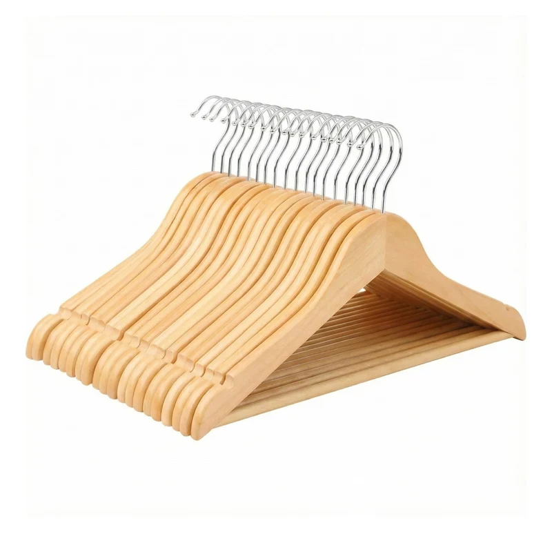 Kinderkleiderbügel aus Massivholz 35 cm