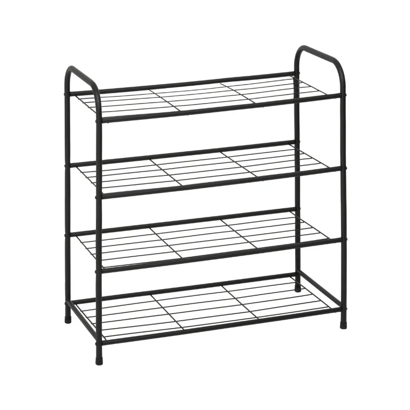 Zwart metalen schoenenrek 12 paar Five®