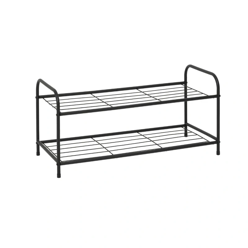 Zwart metalen schoenenrek 6 paar Five®