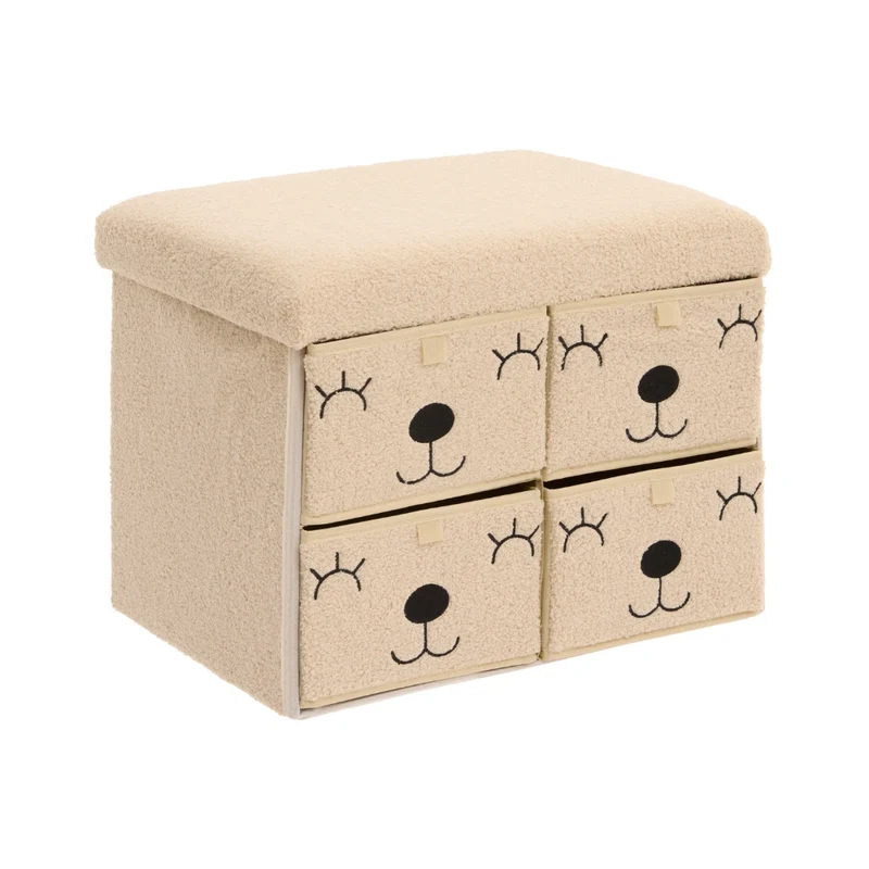 Bankje met lades teddy kinderkamer Atmosphera