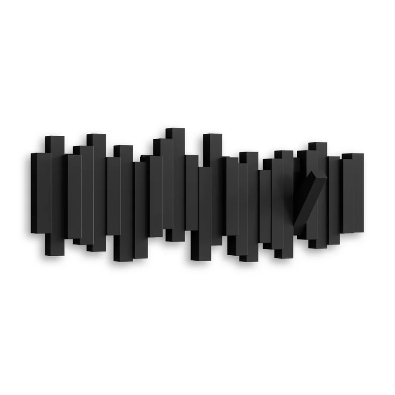 Design-Garderobe Klapphaken schwarz UMBRA