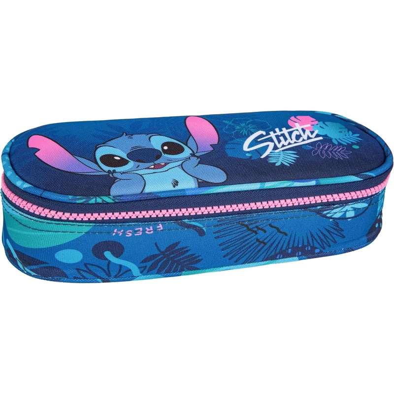 CoolPack Campus Disney Core Stitch oval Schule Federtasche F062780