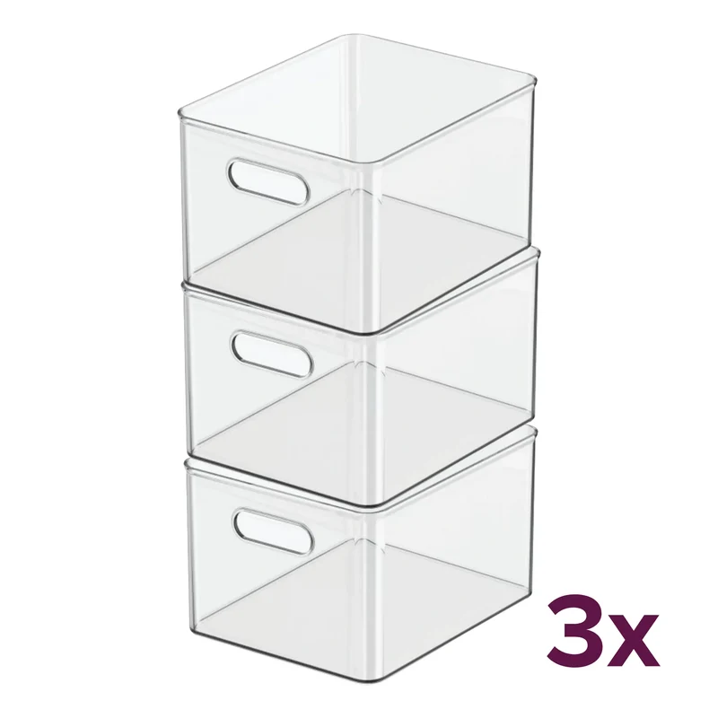So Clever Transparente Aufbewahrungsbox Medium Classic Clear