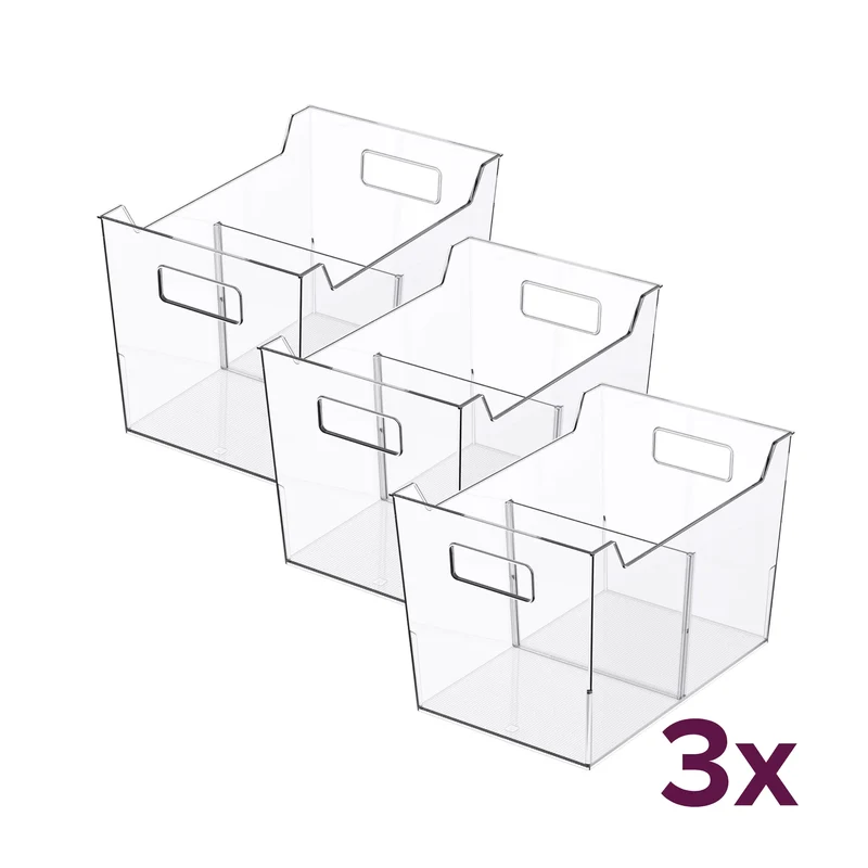 So Clever x Vacane Aufbewahrungsbox klein mit Trennwand Large