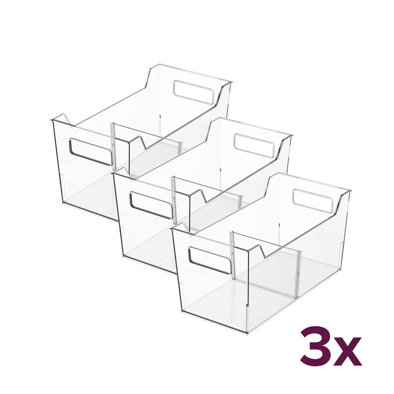 So Clever x Vacane Aufbewahrungsbox klein mit Trennwand klein