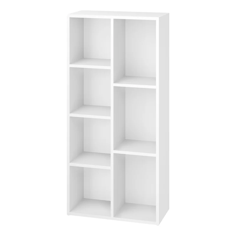 Bücherregal mit 7 Fächern