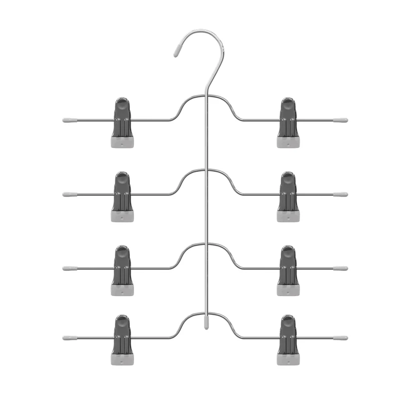 Hosenbügel aus Metall mit Five®-Clips