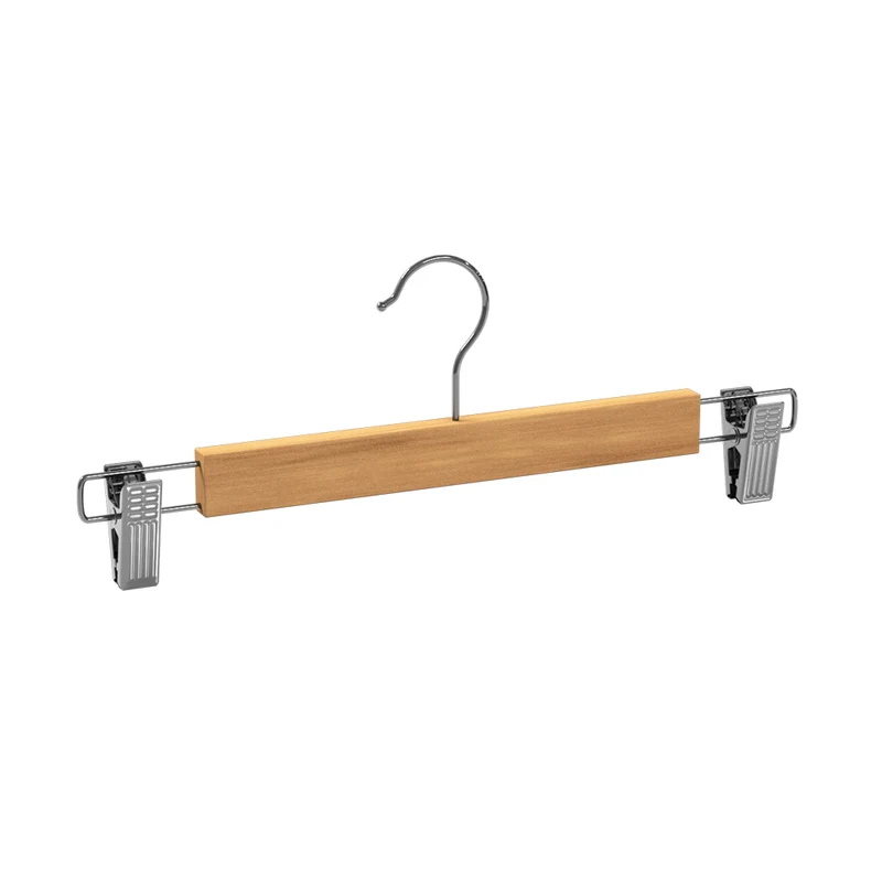 Holzkleiderbügel mit Clips 3 Stück Five®
